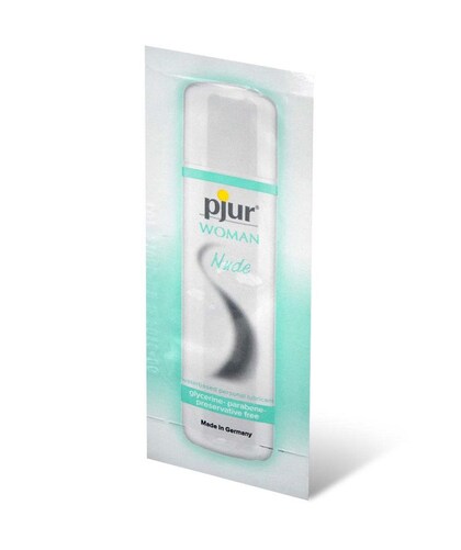 PJUR WOMAN NUDE LUBRICANTE BASE Lubrificante a base d'acqua senza additivi per donne dalla pelle delicata