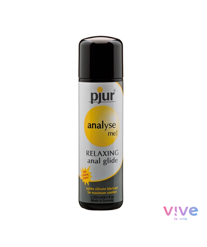PJUR ANALYSE ME Lubricante anestesico con jojoba que produce efecto calmante