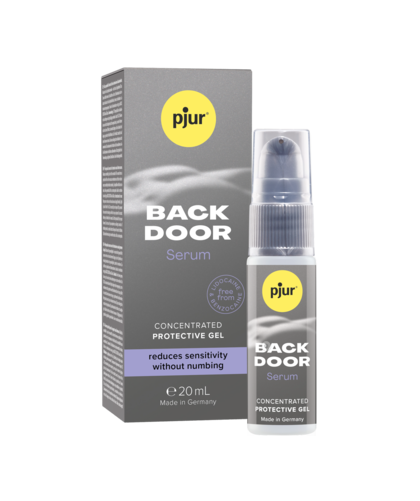 PJUR BACK DOOR ANAL SERUM Calming Anal Silicone Spray - Perfectly Latex-Friendly