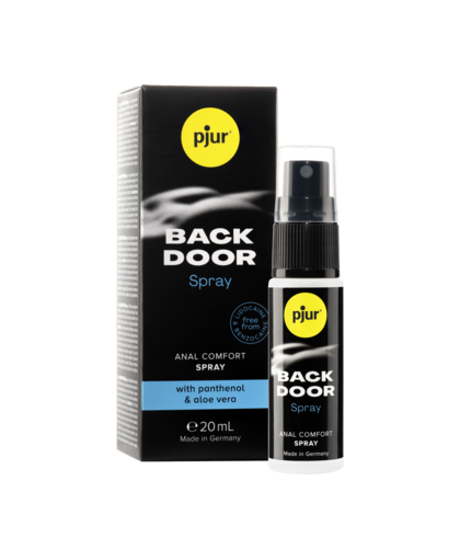 PJUR BACK DOOR ANAL COMFORT Relaxing spray with panthenol and aloe for comfortable anal play