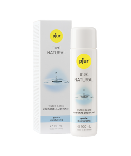 PJUR MED NATURAL Water-based Intimate Lubricant: Stay Smooth and Compatible