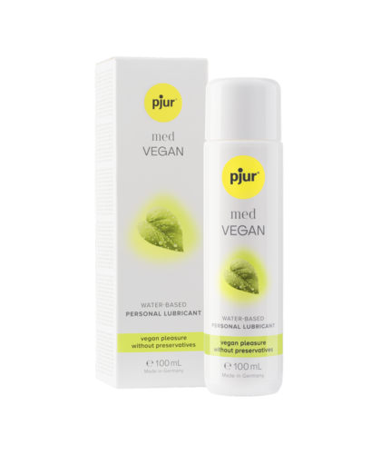PJUR MED VEGAN GLIDE Vegan-friendly, water-based lubricant that's free from preservatives and allergens