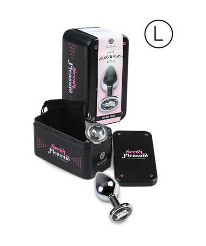PLUG PLAY LARGO Plug anale conico per una stimolazione intensa; adatto a tutti
