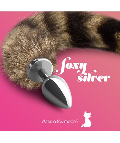 FOXY DELIGHT Plug anal com cauda, fantasia e erotismo a cada movimento