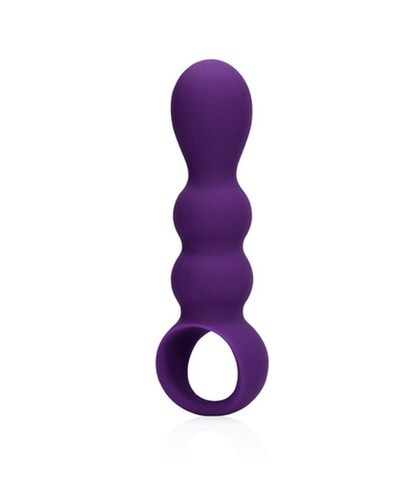 CLEAR PURPLE Plug anal vibratório em forma de lágrimas roxo translúcido da Loveline

Explora novas sens