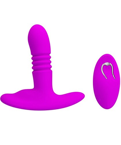 HEATHER UP AND DOWN Plug anale con vibrazione e movimento intenso
