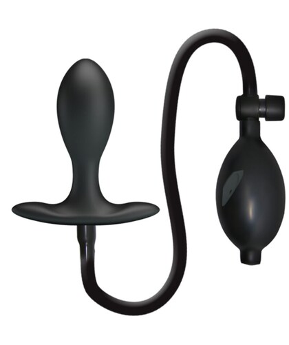 AEROPLUG Inflatable silicone anal plug, safe and customizable
