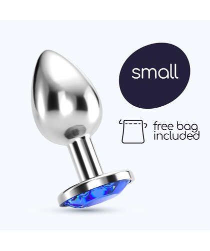 JOIA BIJOU PEQUENO Plug anal de metal para juego térmico, lujo y placer