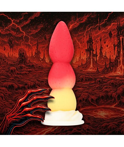 PLUG ANAL MONSTER EM Plug anal en silicone au design fantastique