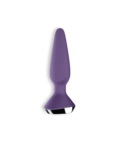 PLUG-ILICIOUS 1 Plug anal con vibraciones potentes, dos motores, y control por app
