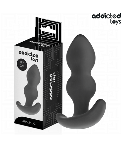 PLUG ADDICTED Plug anale in silicone, design a sfera, perfetto per chi vuole sperimentare qualcosa di nu