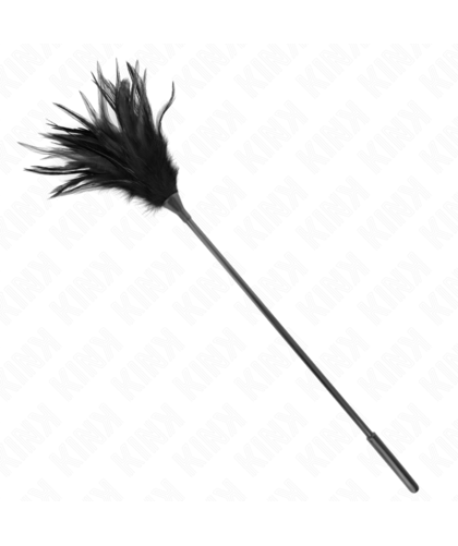 WHISPER TOUCH Piume Solletico Multiplo Nero 45 cm