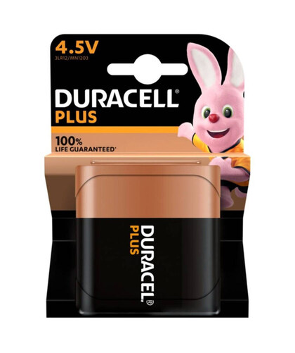 DURACELL 4,5 3LR12 Découvrez la pile alcaline Plus Power 100, conçue pour délivrer une performance optimale a