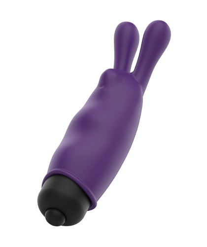 POCKET VIBE PURPLE XMAS EDITIO Mini Bunny Vibrator: compact design with powerful vibes
