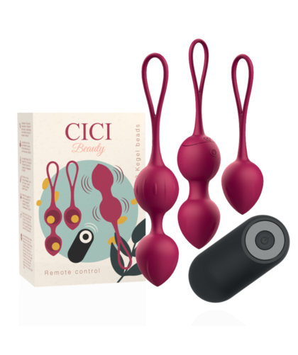 CICI REMOTE BOLAS Bolas de amor vibrantes con control remoto y modos variados