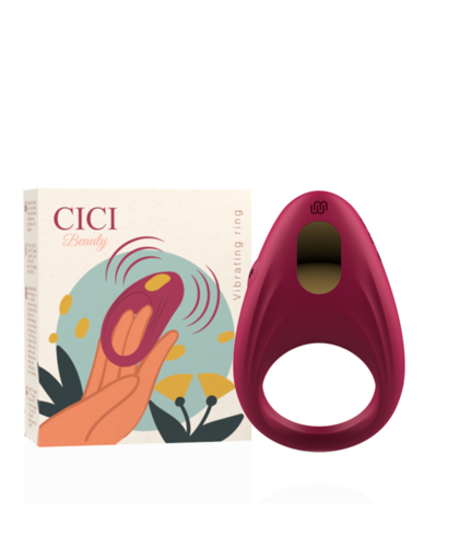 VIBRATING RING Anneau vibrant pour couple, étanche et rechargeable