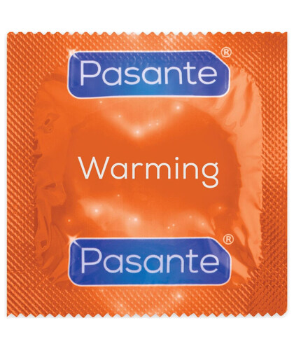 PRÉSERVATIF WARM Préservatifs pasante calor avec des stries et de la chaleur