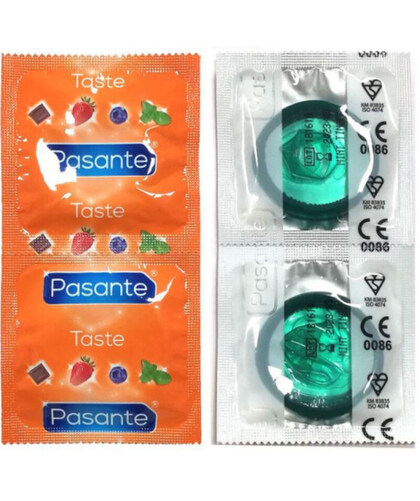 PRÉSERVATIF MENTA DELIGHT Préservatif saveur et odeur de menthe