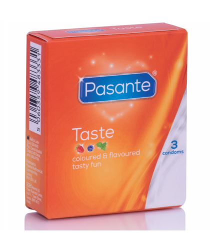 PRESERVATIVOS SABORES Preservativo aromatizado e colorido com sabores variados