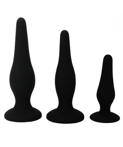 PRETTY BOTTOM Kit de plugs anales de iniciación para principiantes