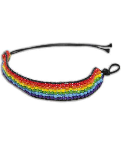 BRACELET BEAUCOUP DE BILLES DRAPEAU Bracelet coloré avec des perles, symbole lgbt