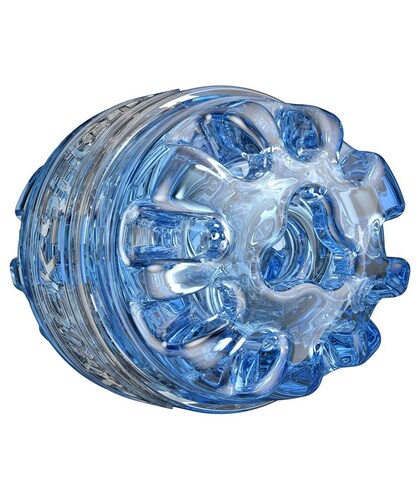TURBO BLUE ICE Masturbatore compatto, versatile, semplice da pulire e incredibilmente realistico.