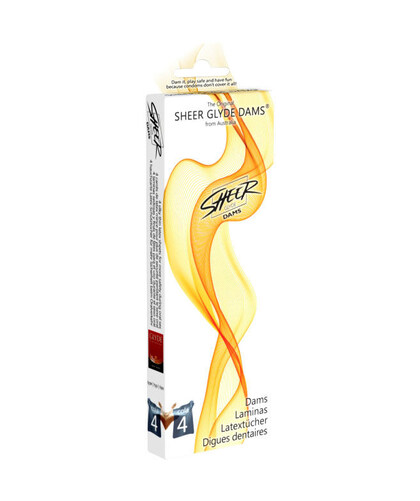 DAMS Preservativos para sexo oral, sabor a cola, vegan