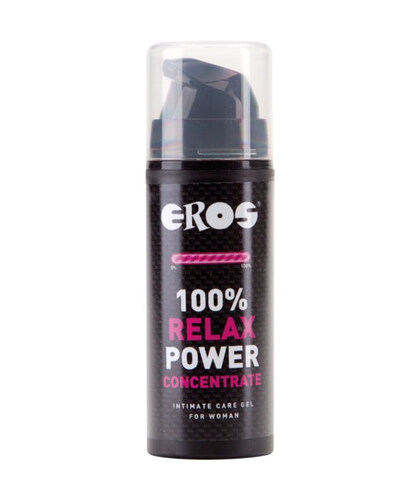 EROS RELAX 100% Lubrificante anale rilassante, a base d'acqua, leggero e compatibile