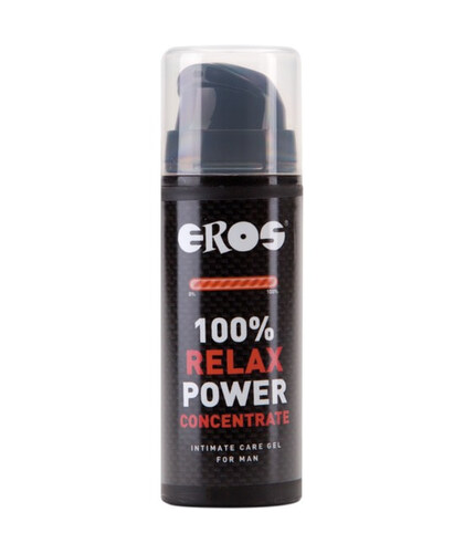 RELAX 100% POWER Lubricante anal para hombres; relajante, base acuosa, eficaz