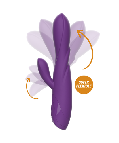 REWORABBIT Vibrador dual con 10 modos, silicona médica, sumergible
