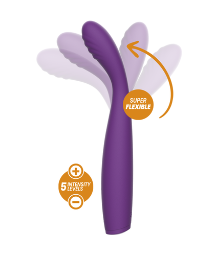 REWOSTIM Vibrador flexible y potente con múltiples modos