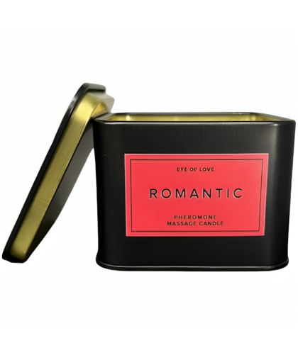 ROMANTIC SENSORY Vela 3 en 1: aromática, masaje y humectante con feromonas