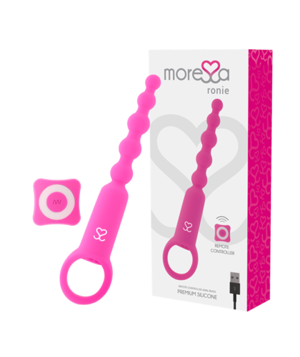 RONIE Vibrador com controlo remoto para estimulação anal e vaginal