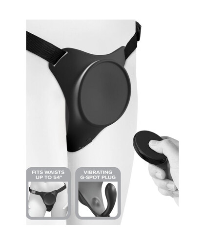 BODY DOCK DELIGHT Arnês vibratório com sucção e vibração intensa