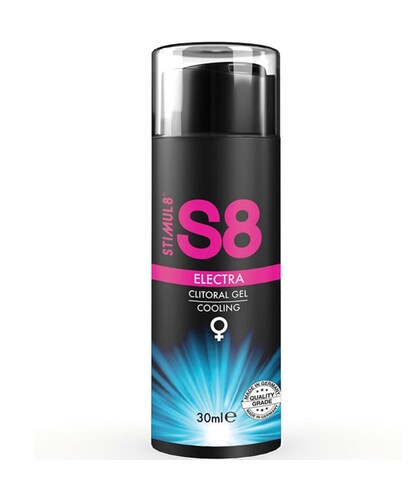 S8 ELECTRA Gel íntimo refrescante, intensifica o prazer e é seguro para a pele