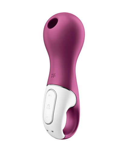 SATISFYER LUCKY LIBRA Succionador y vibrador de clítoris con mango ergonómico