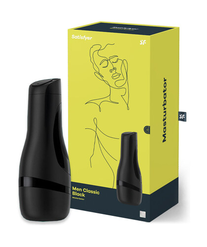 SATISFYER MEN CLASSIC Discover your new favorite pleasure toy with our lifelike masturbator made from incredibly