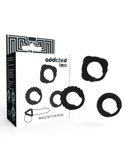 MAXIMIZER RING KIT Anelli del piacere per potenziare le tue performance a letto