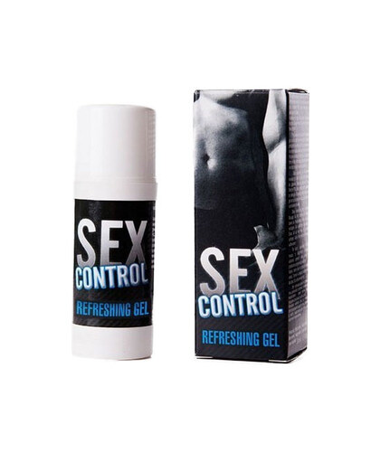 SEX CONTROL REFRESH Soothing Massage Gel to Prolong Pleasure