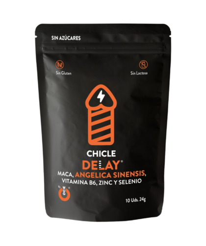 DELAY LIBIDO Ejaculation delay chewing gum with female ginseng