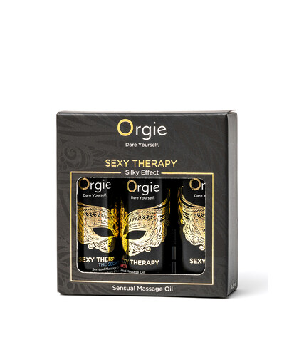 SEXY THERAPY SENSUAL MASSAGE Conjunto Mini de Óleos de Massagem Sensual Sexy Therapy 3 x 30mlSe procuras levar a tua 