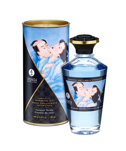 SHUNGA COCOHEAT Indulge in the exotic allure of our Shunga warming massage oil, infused with the irresisti
