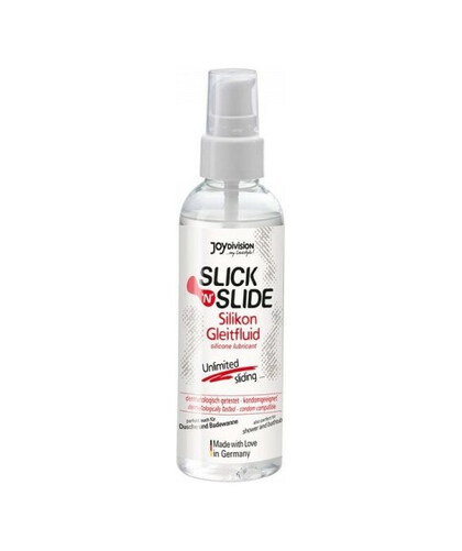 SLICKNSLIDE Lubrificante al silicone, resistente all'acqua, liscio e duraturo