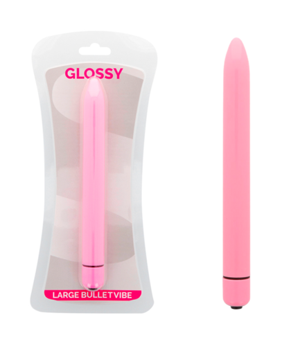 SLIM VIBRADOR ROSA Vibrador glossy de vivelavita: discreto y placentero