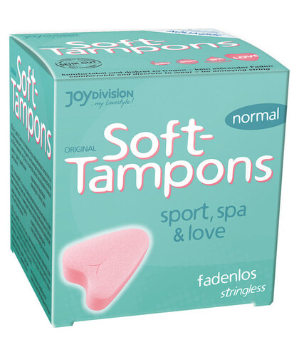 SOFT TAMPONS ORIGINALES Tamponi igienici di facile applicazione senza filo