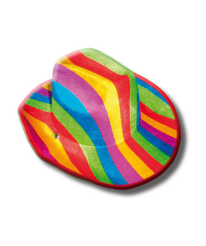 CHAPEAU Chapeau de cowboy aux couleurs lgbt