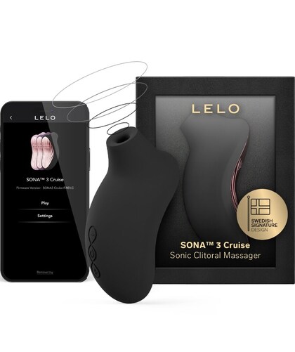 SONA 3 CRUISE Sonic clitoral stimulator with Cruise Control, waterproof