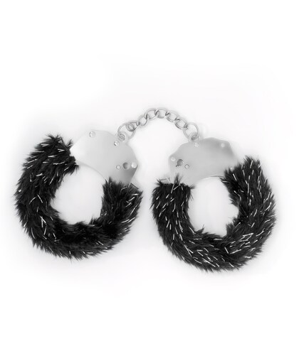 SPANGLE Algemas glamorosas com pelúcia suave, ajustáveis e seguras