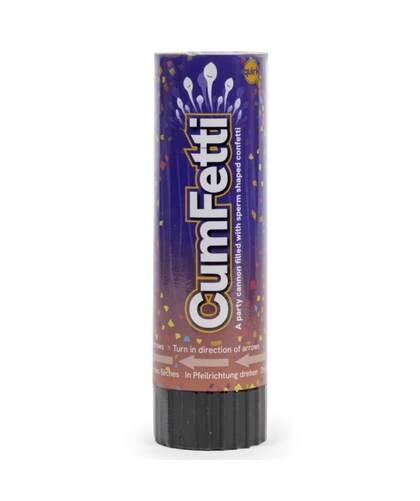 CUMFETTI Confetti cannon for hen or stag parties