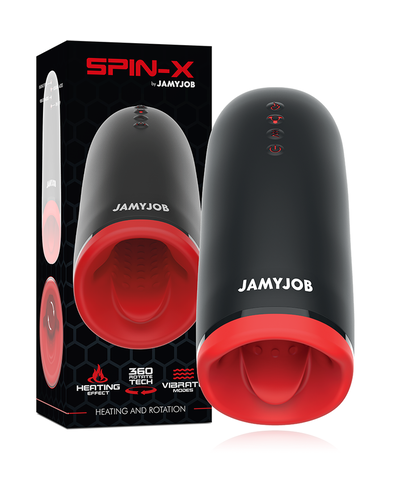 SPIN-X Masturbador masculino de lujo: spin-x de jamyjob
